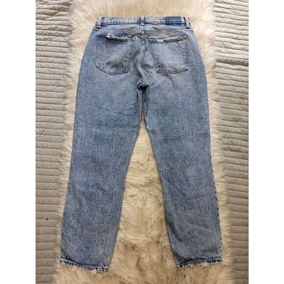 Abercrombie and Fitch The Mom Hi-Rise Acid Wash, Women's 8 - Picture 3 of 3